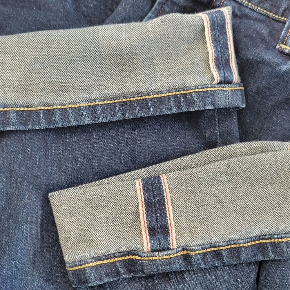 Flint and Tinder Straight Fit Selvedge Denim Jeans 32 x 32 - Picture 13 of 13